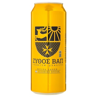 ΒΑΠ | Μπύρα Ζύθος ΒΑΠ Κουτί 500ml