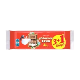 ΙΟΝ | Σοκολάτα Γάλακτος 30g 3+1 Δώρο