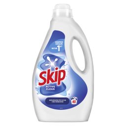 SKIP | Υγρό Πλυντηρίου Ρούχων Actice Clean 40 Μεζούρες