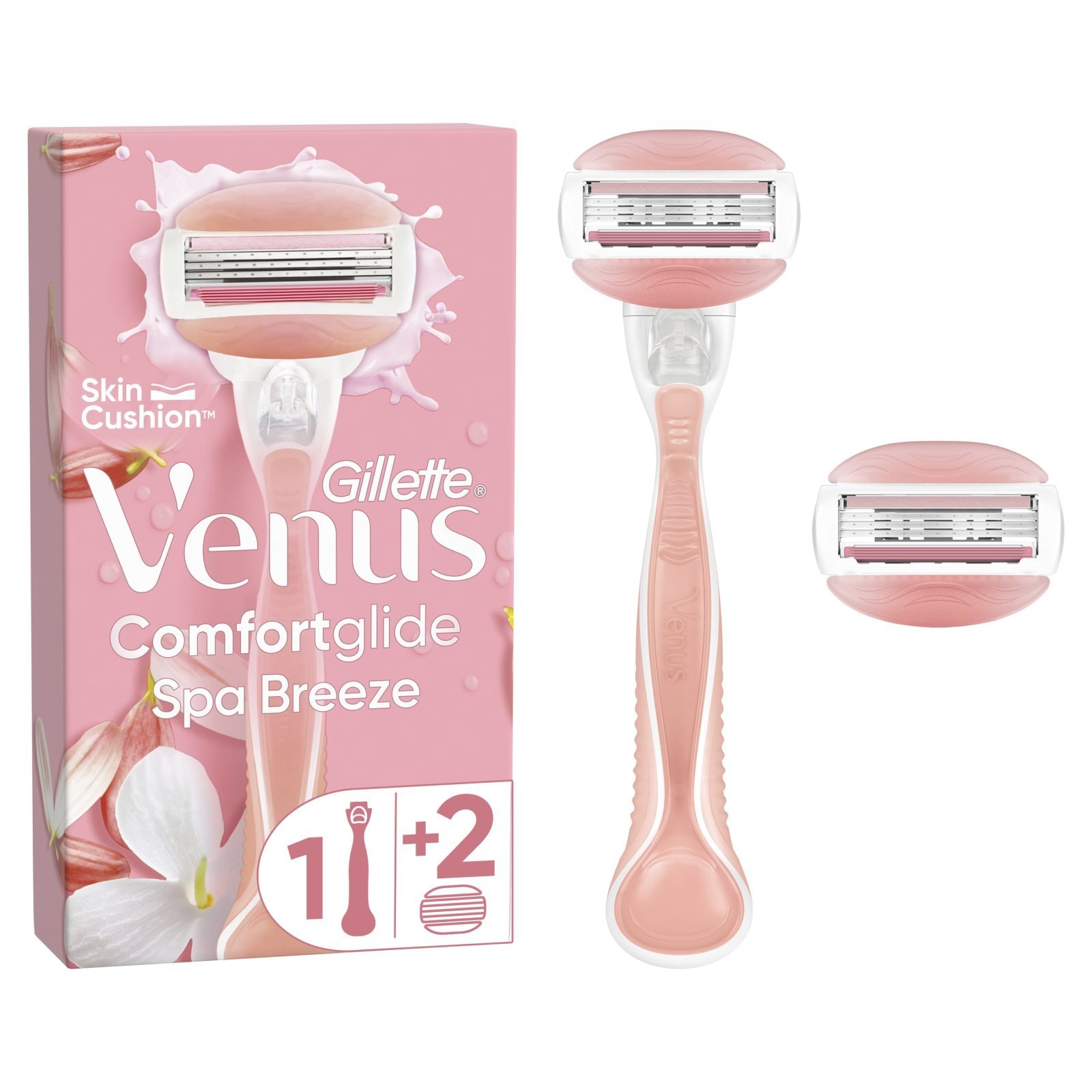 Ξυριστική Μηχανή Venus Spa Breeze + 2 Ανταλλακτικά 1 Τεμάχιο