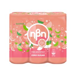 HBH | Αναψυκτικό Pink Grapefruit Κουτί 6x330ml