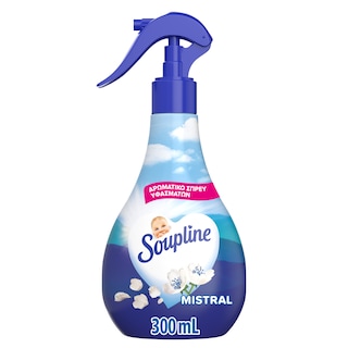 SOUPLINE | Αρωματικό Spray Υφασμάτων Mistral 300ml