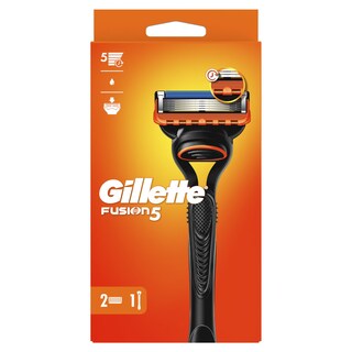 GILLETTE | Ξυριστική Μηχανή Fusion 5 + 2 Ανταλλακτικά 1 Τεμάχιο