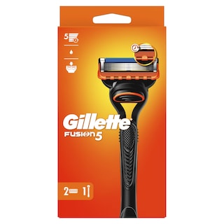 GILLETTE | Ξυριστική Μηχανή Fusion 5 + 2 Ανταλλακτικά 1 Τεμάχιο