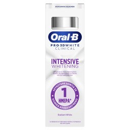 ORAL B | Οδοντόκρεμα 3D Clinical Intensive Whitening 75ml