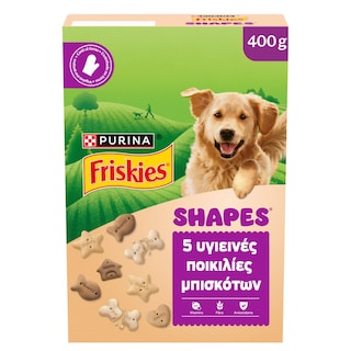 FRISKIES | Μπισκότα Σκύλων Shapes 400 gr