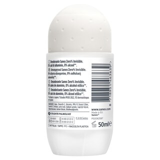 SANEX | Αποσμητικό Roll On Zero% Invisible 50ml