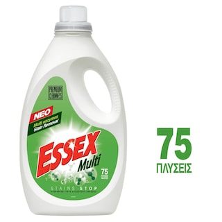 ESSEX | Υγρό Πλυντηρίου Ρούχων Multi 75 Μεζούρες