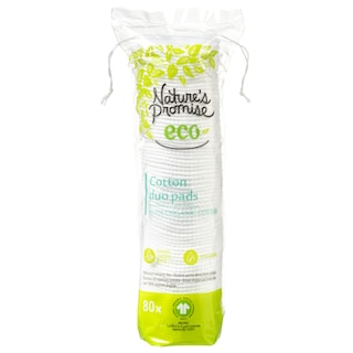 NATURE'S PROMISE | Δίσκοι Ντεμακιγιάζ Διπλής Όψης 80 Τεμάχια