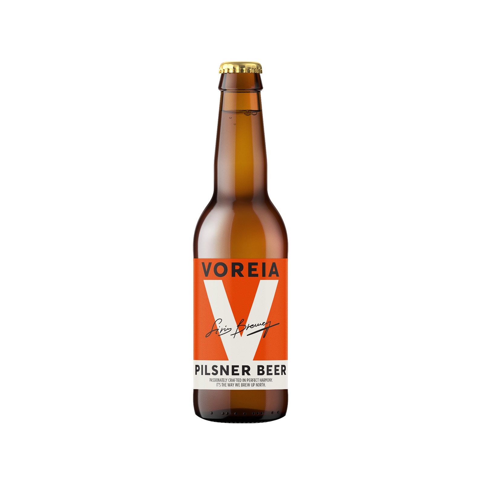 VOREIA Μπύρα Pilsner Φιάλη 330ml