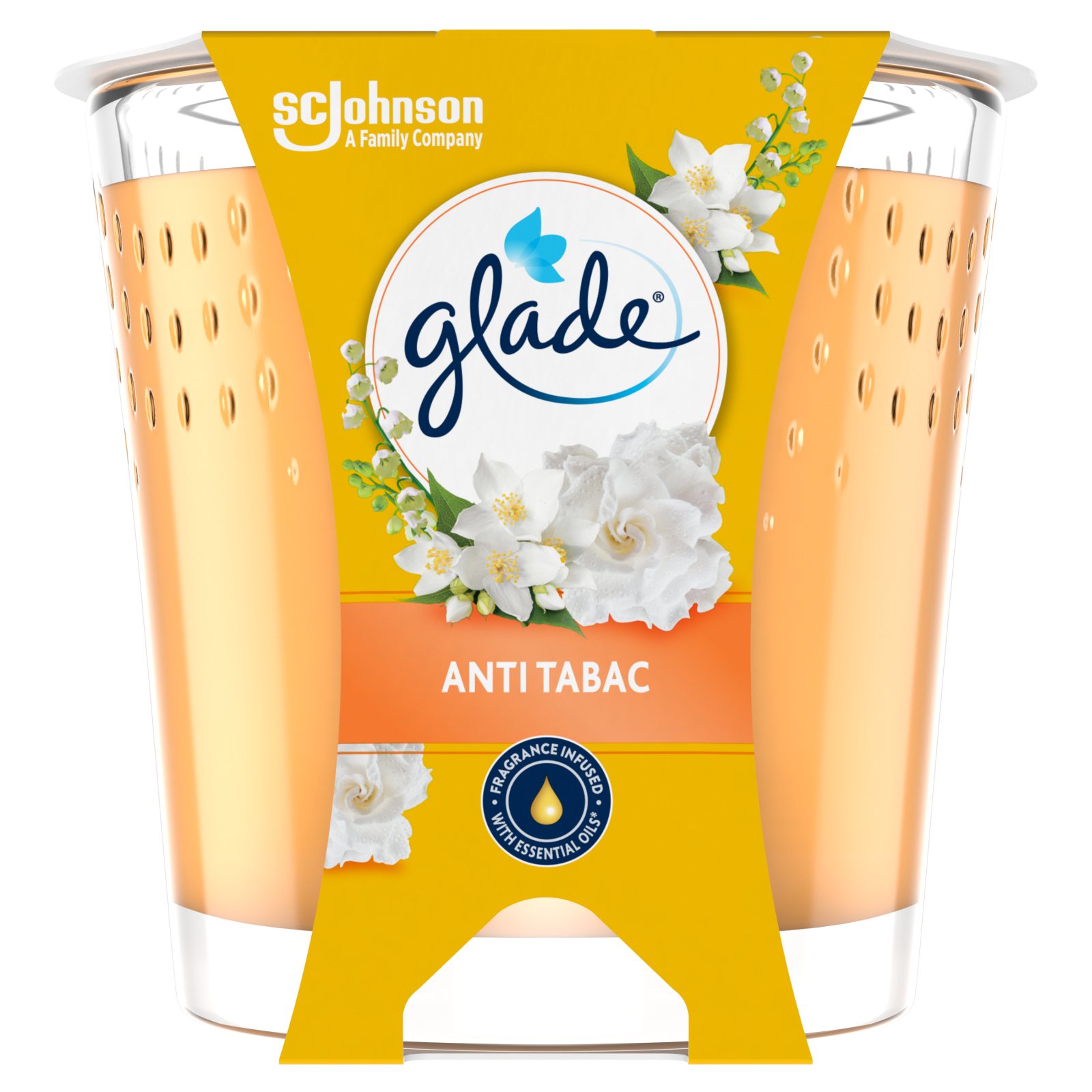 GLADE Αρωματικό Κερί Anti Tabac 1 Τεμάχιο
