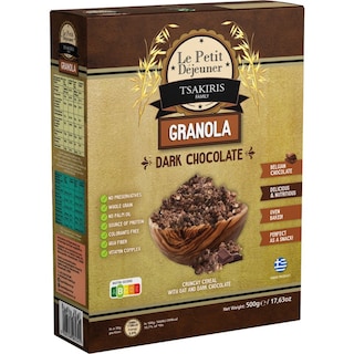 LE PETIT DEJEUNER | Granola με Μαύρη Σοκολάτα 500g