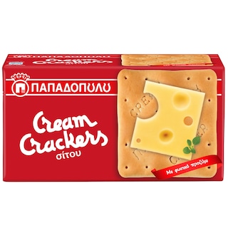 CREAM CRACKERS | Κράκερς Σίτου 140g