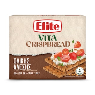 ELITE | Φρυγανιές Vita Crispbread Ολικής Άλεσης 265g
