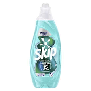 SKIP | Υγρό Πλυντηρίου Ρούχων Wonder Wash Ultra Refresh 54 Μεζούρες