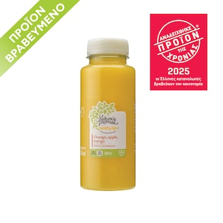 NATURE'S PROMISE | Φυσικός Χυμός Πορτοκάλι Μήλο Μάνγκο 250ml