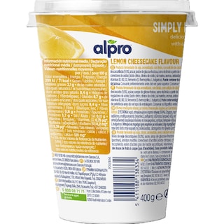 ALPRO | Φυτικό Επιδόρπιο Σόγιας Cheesecake Λεμόνι Vegan 400g