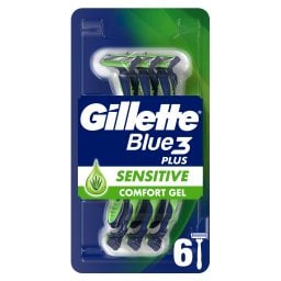GILLETTE | Ξυραφάκια Blue 3 Plus Sensitive 6 Τεμάχια