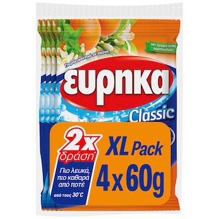 ΕΥΡΗΚΑ | Υπερλευκαντικό Σκόνη Άνθη Πορτοκαλιάς 4x60g