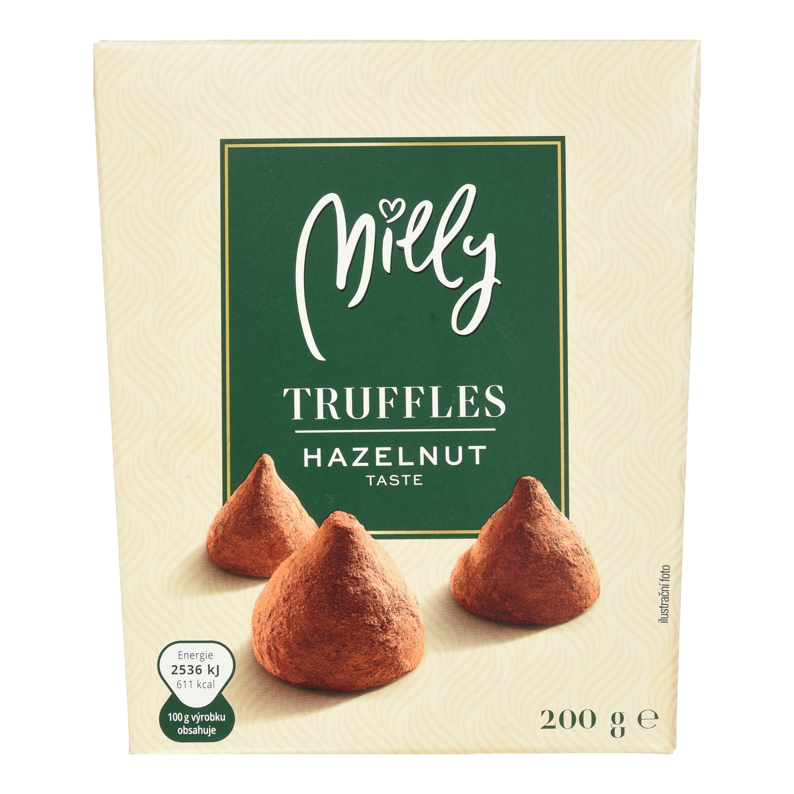 MILLY Σοκολατάκια Τρούφες Φουντουκιού 200g