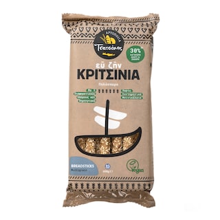 ΤΣΑΤΣΑΚΗΣ | Κριτσίνια Ευ Ζην Πολύσπορα Vegan 200g