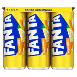 FANTA | Λεμονάδα Κουτί 6x330ml