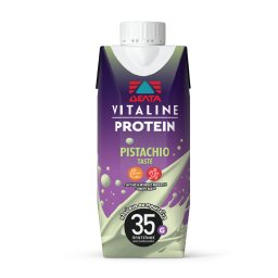 VITALINE | Ρόφημα Γάλακτος Protein Φιστίκι 330ml