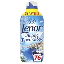 LENOR | Συμπυκνωμένο Μαλακτικό Θαλασσινό Αεράκι 76 Μεζούρες