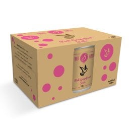 THREE CENTS | Αναψυκτικό Pink Grapefruit Soda 6x150ml