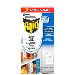 RAID | Σκοροπαγίδες Τροφίμων 3 Τεμάχια