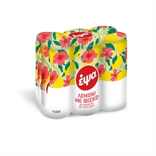 ΕΨΑ | Λεμονάδα με Ιβίσκο Κουτί 6x330ml