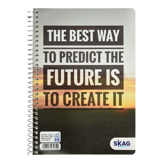 SKAG | Τετράδιο Σπιράλ University 3 Θεμάτων 90 Φύλλα 1 Τεμάχιο