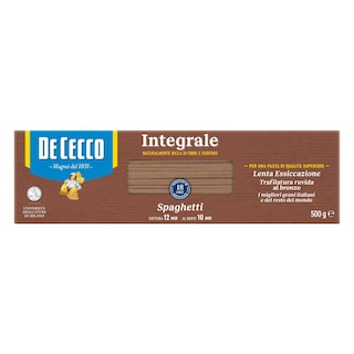 DE CECCO | Spaghetti No12 Whole Wheat 500g