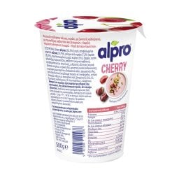 ALPRO | Φυτικό Επιδόρπιο Σόγιας Κεράσι 500g
