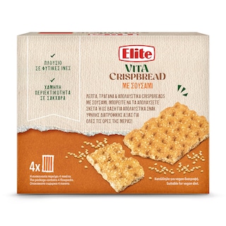 ELITE | Φρυγανιές Vita Crispbread Σουσάμι 240g