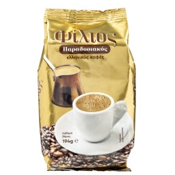 ΦΙΛΙΟΣ | Καφές Ελληνικός Παραδοσιακός 194g