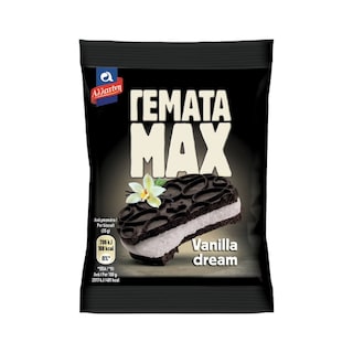 ΑΛΛΑΤΙΝΗ | ΓΕΜΙΣΤΑ | Μπισκότα Γεμάτα Max Βανίλια 35g