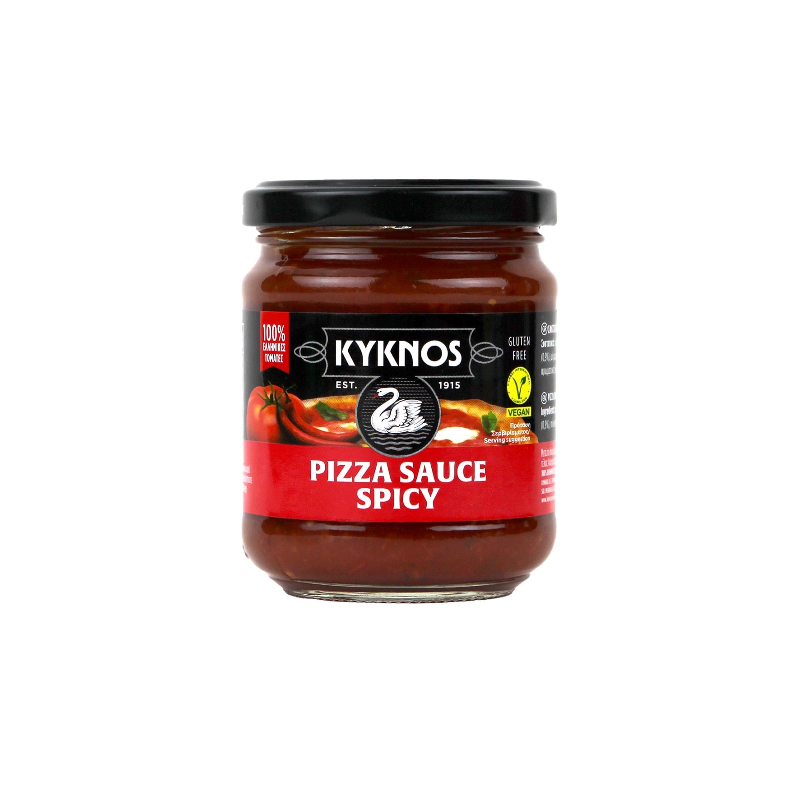 ΚΥΚΝΟΣ Σάλτσα Πίτσας Πικάντικη 195g