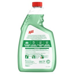 AJAX | Καθαριστικό Τζαμιών Antistatic Ανταλλακτικό 750ml