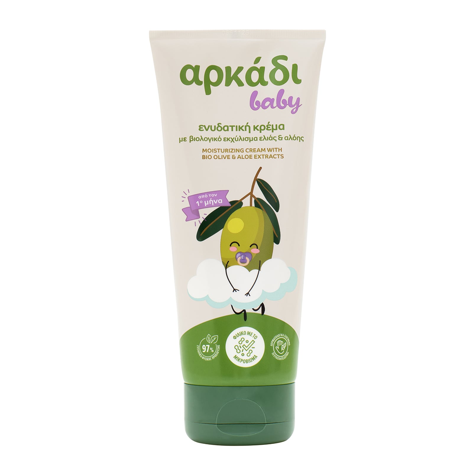 Ενυδατική Κρέμα Baby με Εκχύλισμα Ελιάς & Αλόης 150ml