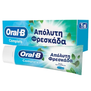 ORAL B | Οδοντόκρεμα Complete Απόλυτη Φρεσκάδα 75ml