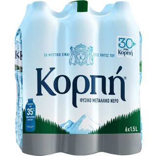 ΚΟΡΠΗ | Νερό Φυσικό Μεταλλικό 6x1,5lt
