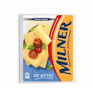 MILNER | Τυρί Ολλανδίας Μαλακό 18% Λιπαρά Φέτες 300g