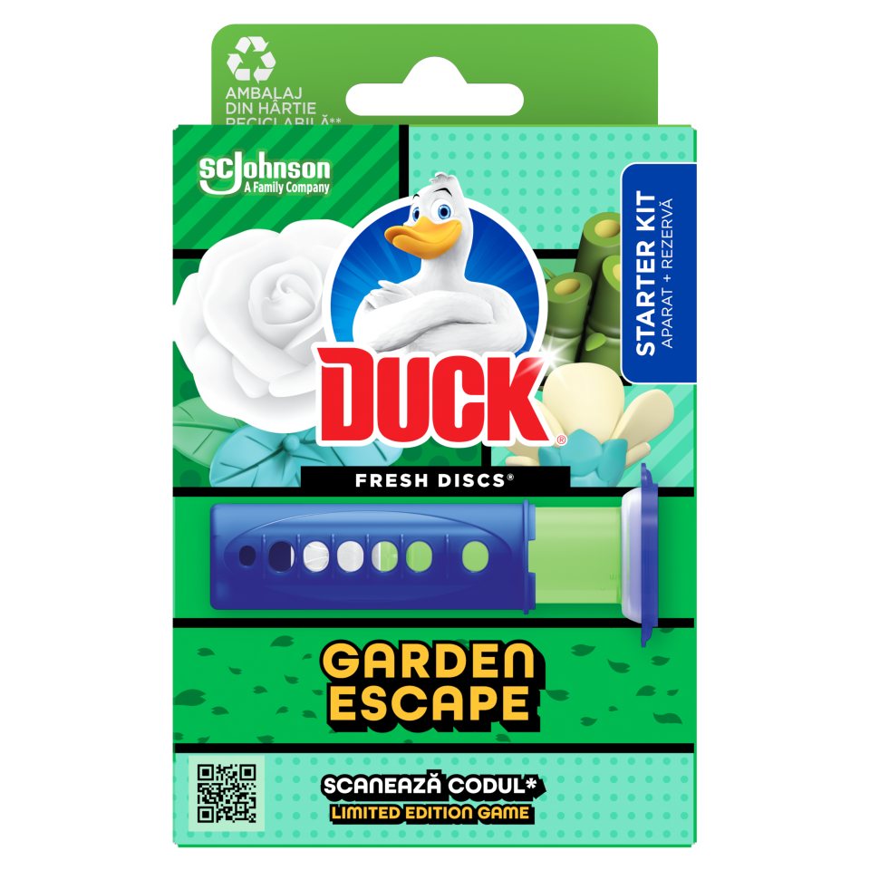 WC Block Fresh Discs Garden Escape 36ml