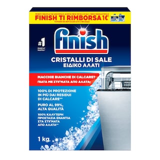 FINISH | Ειδικό Αλάτι Πλυντηρίου Πιάτων 1kg