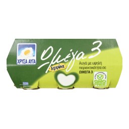 ΧΡΥΣΑ ΑΥΓΑ | Αυγά Αχυρώνα Ωμέγα 3 6 Τεμάχια