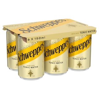 SCHWEPPES | Indian Tonic Water Κουτί 6x150ml