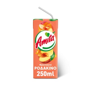 AMITA | Φρουτοποτό Ροδάκινο 250ml