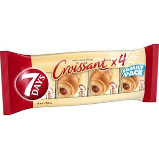 7DAYS | Κρουασάν Κακάο 4x70g