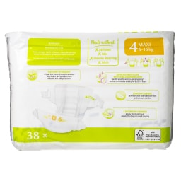 NATURE'S PROMISE | Πάνες Μωρού Eco Maxi No4 38 Τεμάχια